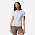 Áo Thun Nữ Columbia Diamond Peak Pro™ Short Sleeve - Trắng - Supersports Vietnam