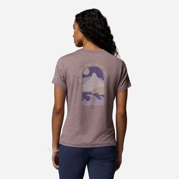 Áo Thun Nữ Columbia Parsons Point™ Back Graphic - Tím - Supersports Vietnam