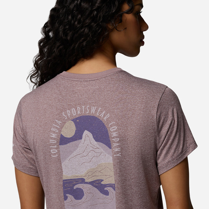 Áo Thun Nữ Columbia Parsons Point™ Back Graphic - Tím - Supersports Vietnam