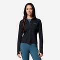 Áo Thun Nữ Columbia Stealth Spring™ Half Zip - Đen - Supersports Vietnam