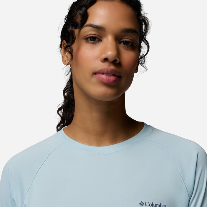 Áo Thun Nữ Columbia Tidal Tee™ II Long Sleeve - Xanh Dương - Supersports Vietnam