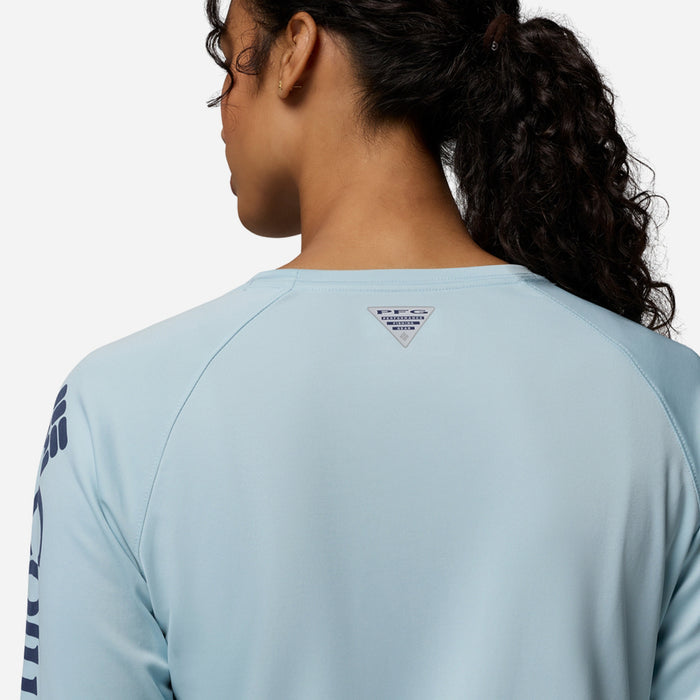 Áo Thun Nữ Columbia Tidal Tee™ II Long Sleeve - Xanh Dương - Supersports Vietnam