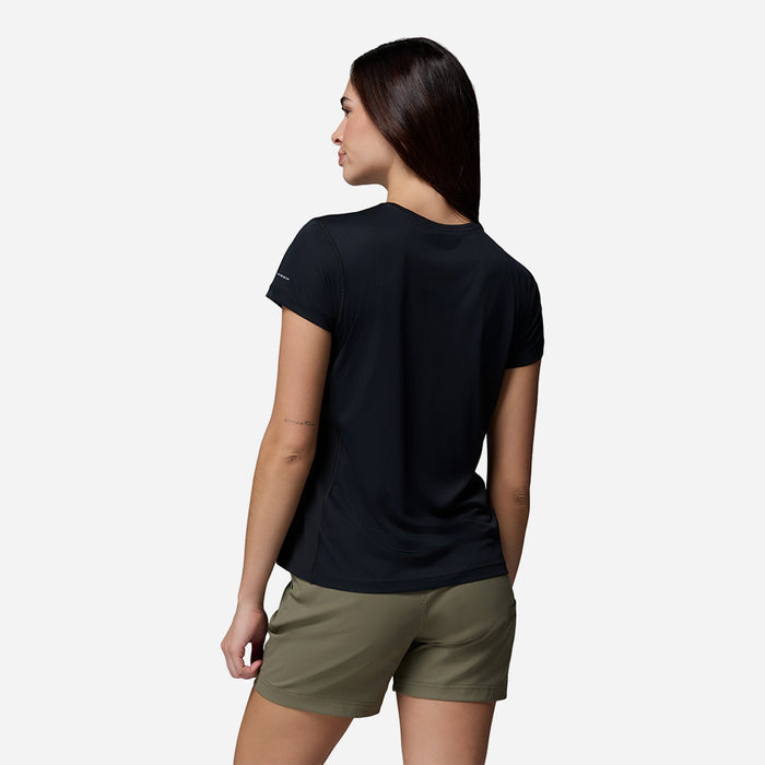 Áo Thun Nữ Columbia Zero Rules™ Light Short Sleeve Crew - Đen - Supersports Vietnam