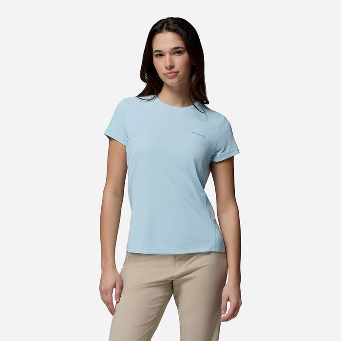 Áo Thun Nữ Columbia Zero Rules™ Light Short Sleeve Crew - Xanh Dương - Supersports Vietnam