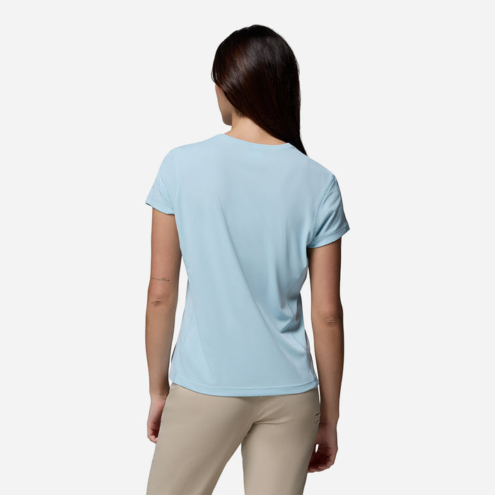 Áo Thun Nữ Columbia Zero Rules™ Light Short Sleeve Crew - Xanh Dương - Supersports Vietnam