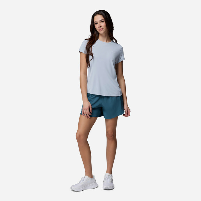 Áo Thun Nữ Columbia Zero Rules™ Light Short Sleeve Crew - Xanh Dương - Supersports Vietnam