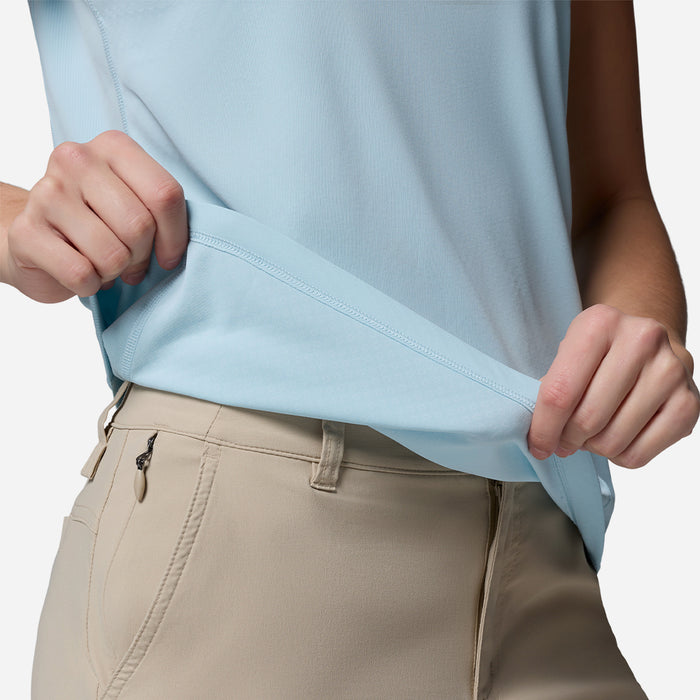Áo Thun Nữ Columbia Zero Rules™ Light Short Sleeve Crew - Xanh Dương - Supersports Vietnam