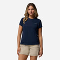 Áo Thun Nữ Columbia Zero Rules™ Light Short Sleeve Crew - Xanh Navy - Supersports Vietnam