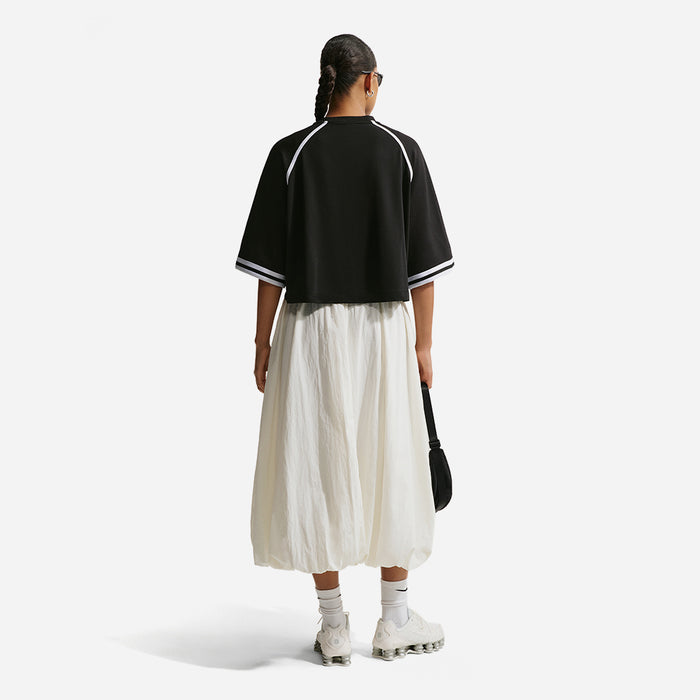 Áo Thun Nữ Nike Sportswear Oversized - Đen - Supersports Vietnam