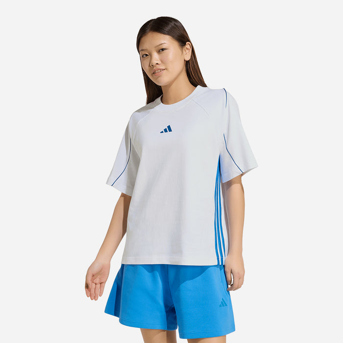 Áo Thun Nữ Adidas Stadium - Trắng - Supersports Vietnam
