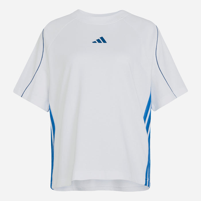 Áo Thun Nữ Adidas Stadium - Trắng - Supersports Vietnam