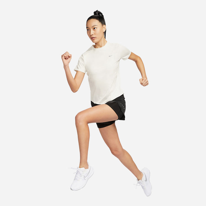 Áo Thun Nữ Nike Swift Dri-Fit Short-Sleeve - Be - Supersports Vietnam