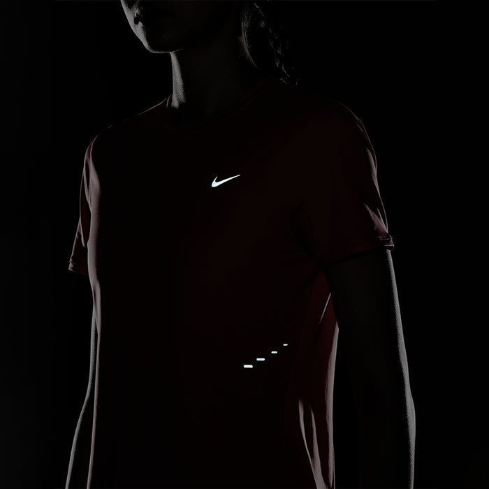 Áo Thun Nữ Nike Swift Dri-Fit Short-Sleeve Running - Hồng - Supersports Vietnam