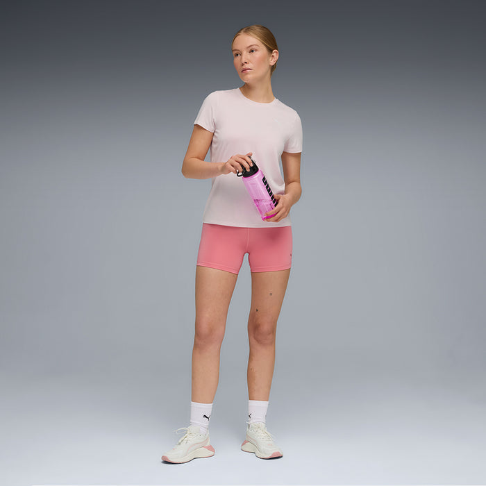 Áo Thun Nữ Puma Train All Day Essentials Heather - Hồng - Supersports Vietnam