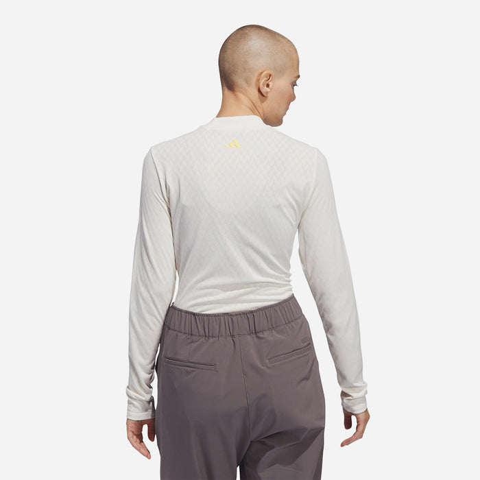 Áo Thun Nữ Adidas Ultimate365 Tour Heat.Rdy Mock Neck - Be - Supersports Vietnam