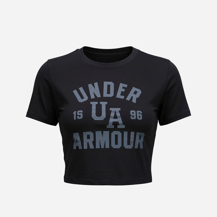 Áo Thun Nữ Under Armour Varsity Boxy Crop Short Sleeve - Supersports Vietnam