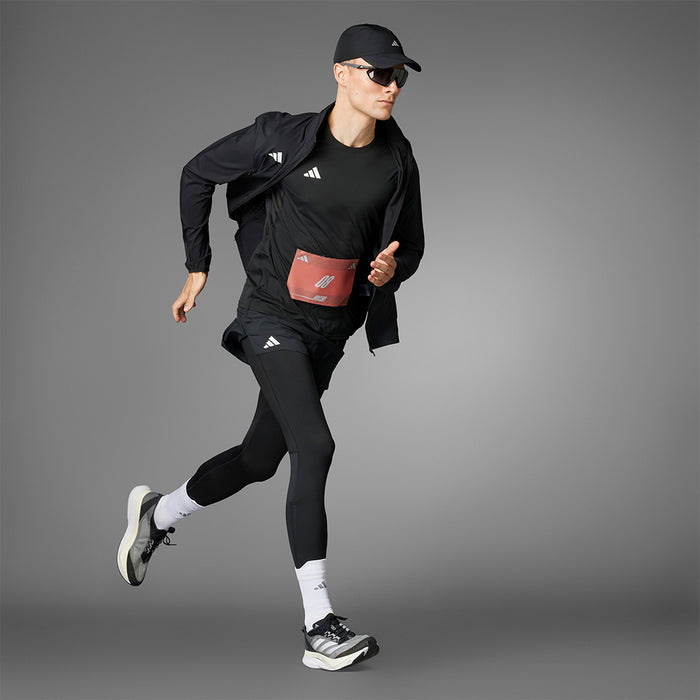 Áo Thun Nam Adidas Adizero Essentials Running - Đen - Supersports Vietnam