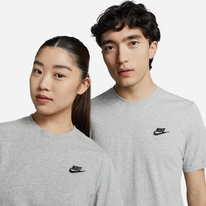 Áo Thun Nam Nike As Club - Xám - Supersports Vietnam