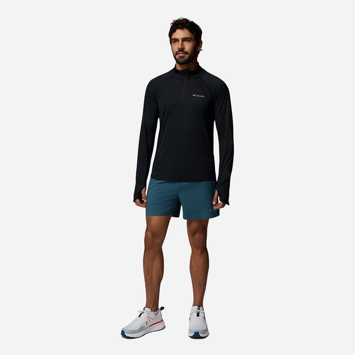 Áo Thun Nam Columbia Stealth Spring™ Half Zip - Đen - Supersports Vietnam