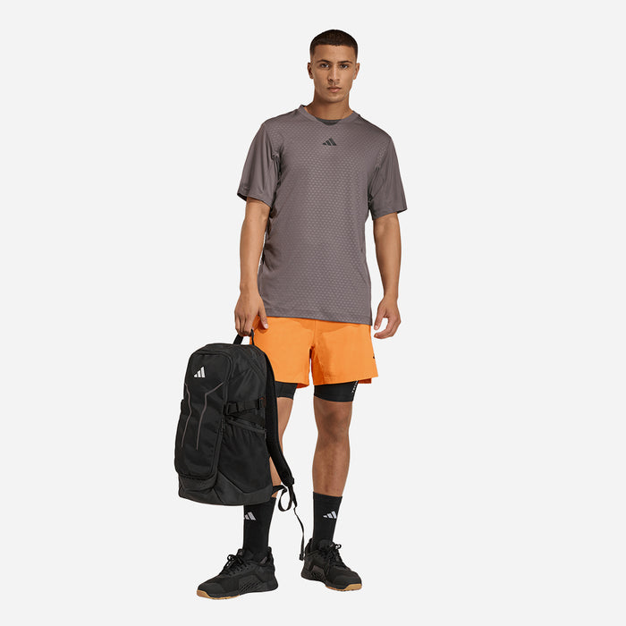 Áo Thun Nam Adidas D4T Primelift 3 Stripes - Nâu - Supersports Vietnam