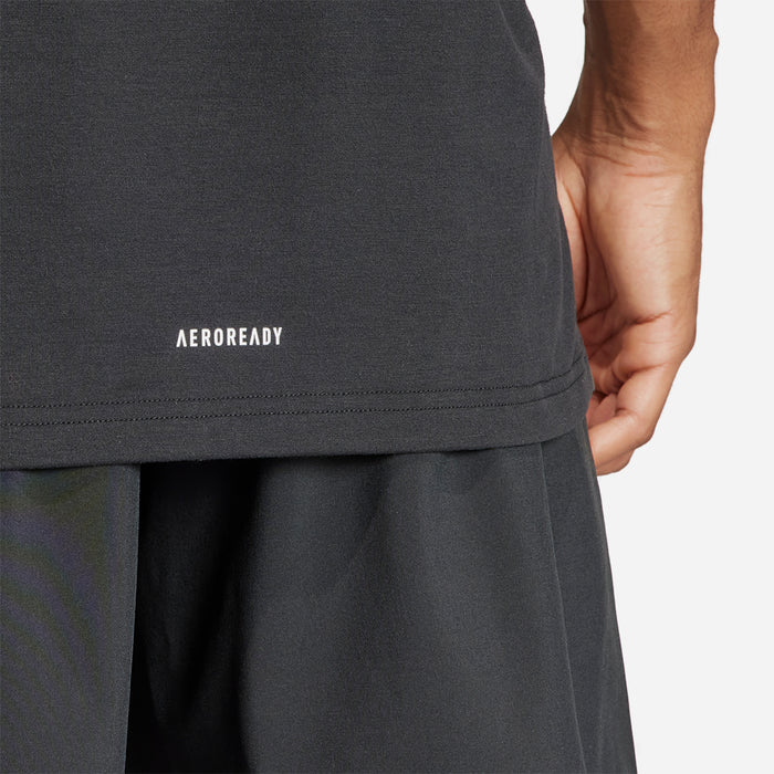 Áo Thun Nam Adidas Designed For Training Workout - Đen - Supersports Vietnam