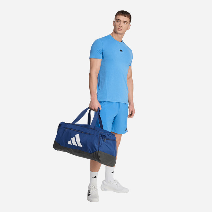 Áo Thun Nam Adidas Designed For Training Workout - Xanh Dương - Supersports Vietnam