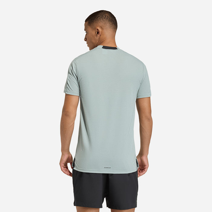 Áo Thun Nam Adidas Designed For Training Workout - Xanh Mint - Supersports Vietnam