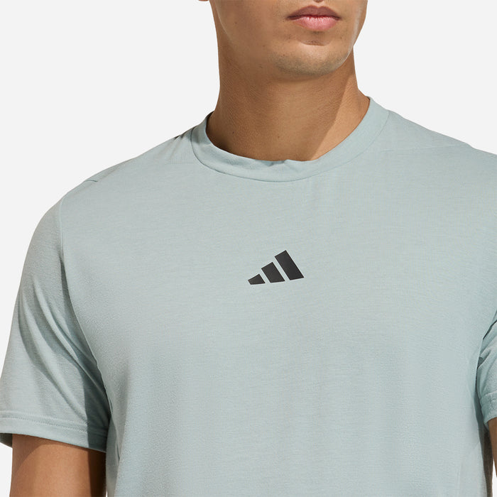 Áo Thun Nam Adidas Designed For Training Workout - Xanh Mint - Supersports Vietnam