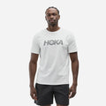 Áo Thun Nam HOKA Core Logo Ctn - Trắng - Supersports Vietnam