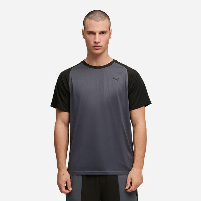 Áo Thun Nam Puma Pwrtrain Fabric Mix - Xám - Supersports Vietnam