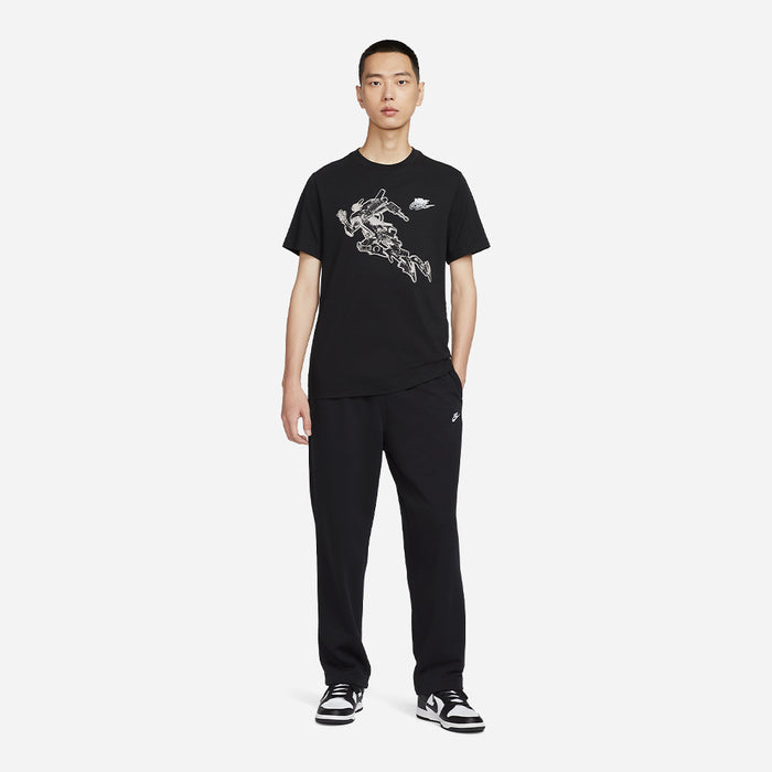 Áo Thun Nam Nike Sportswear Club - Đen - Supersports Vietnam