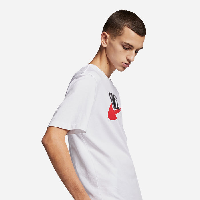 Áo Thun Nam Nike Sportswear Icon Futura - Trắng - Supersports Vietnam