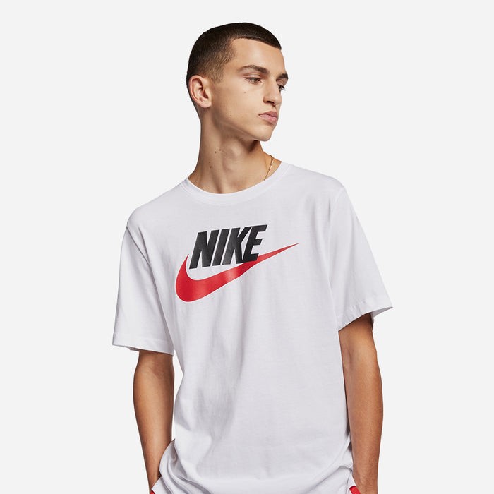 Áo Thun Nam Nike Sportswear Icon Futura - Trắng - Supersports Vietnam