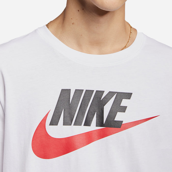 Áo Thun Nam Nike Sportswear Icon Futura - Trắng - Supersports Vietnam