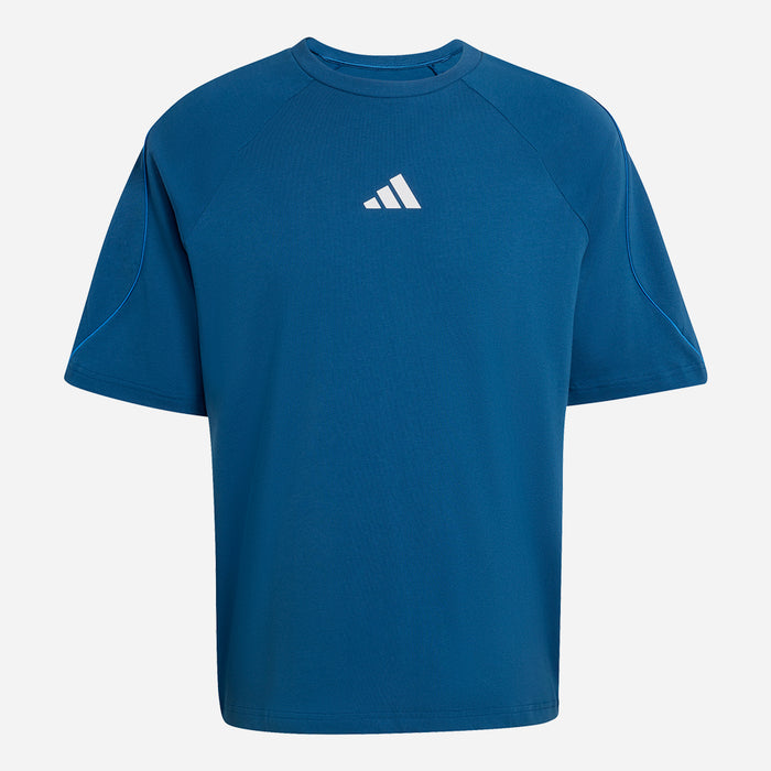 Áo Thun Nam Adidas Stadium - Xanh Dương - Supersports Vietnam