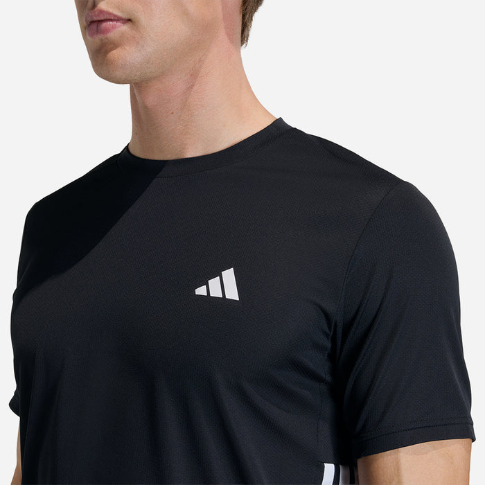 Áo Thun Nam Adidas Workout Essentials Base 3-Stripes - Đen - Supersports Vietnam