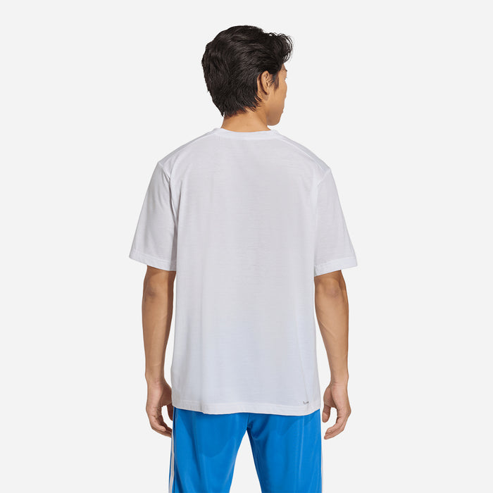 Áo Thun Nam Adidas Workout Essentials Feelready - Trắng - Supersports Vietnam