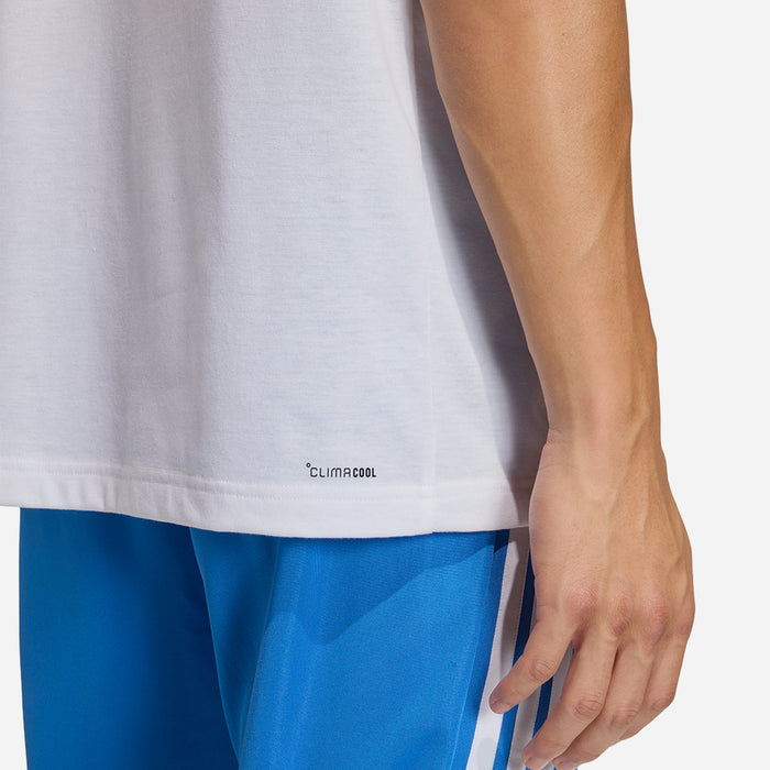 Áo Thun Nam Adidas Workout Essentials Feelready - Trắng - Supersports Vietnam