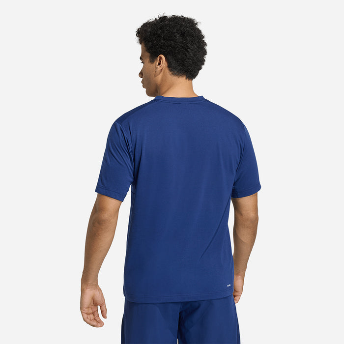 Áo Thun Nam Adidas Workout Essentials Feelready - Xanh Dương - Supersports Vietnam