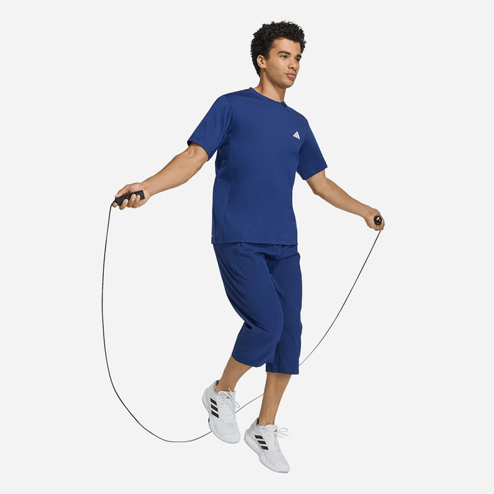 Áo Thun Nam Adidas Workout Essentials Feelready - Xanh Dương - Supersports Vietnam