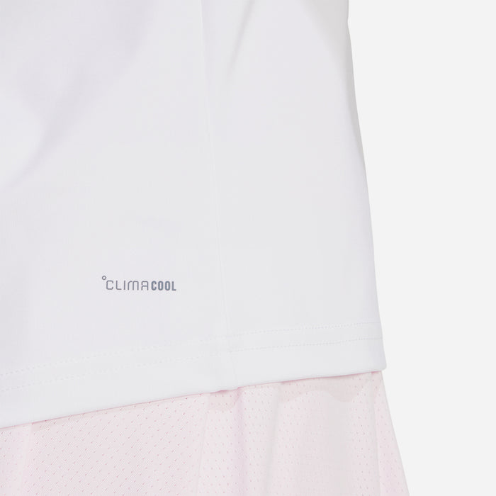 Áo Thun Tay Ngắn Nữ Adidas Club - Trắng - Supersports Vietnam