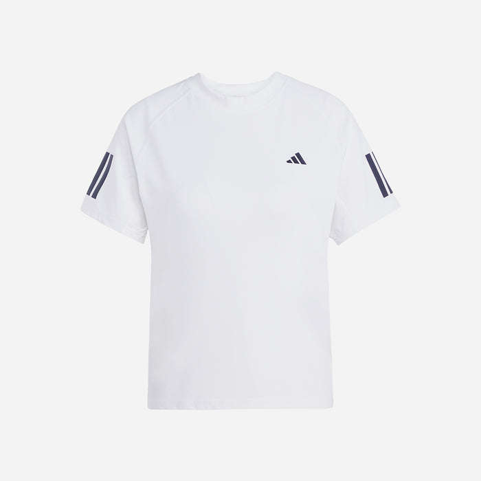Áo Thun Tay Ngắn Nữ Adidas Club - Trắng - Supersports Vietnam