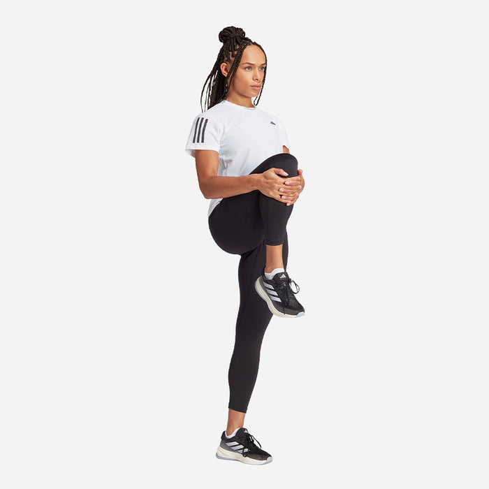 Áo Thun Tay Ngắn Nữ Adidas Own The Run - Trắng - Supersports Vietnam