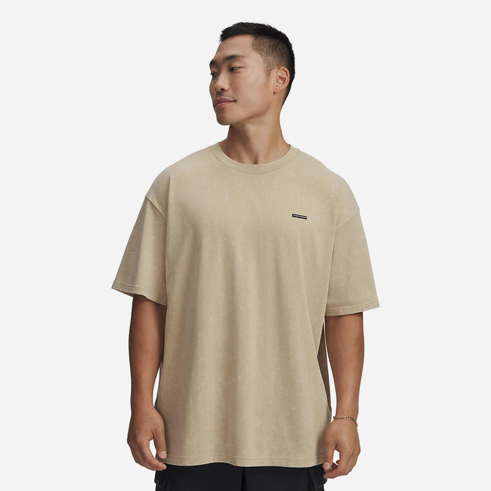 Áo Thun Tay Ngắn Nam Under Armour Heavyweight Logo Wash Oversized - Supersports Vietnam