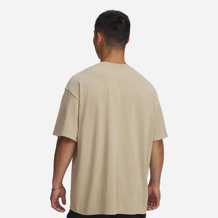 Áo Thun Tay Ngắn Nam Under Armour Heavyweight Logo Wash Oversized - Supersports Vietnam