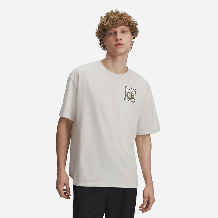 Áo Thun Tay Ngắn Nam Under Armour Hoops Courtside Heavyweight Oversized - Supersports Vietnam