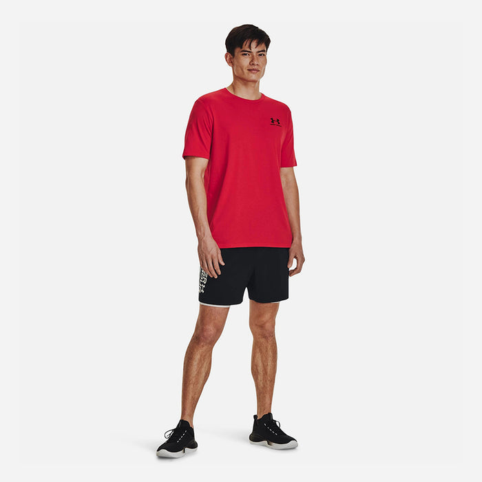 Áo Thun Tay Ngắn Nam Under Armour Left Chest Logo - Supersports Vietnam