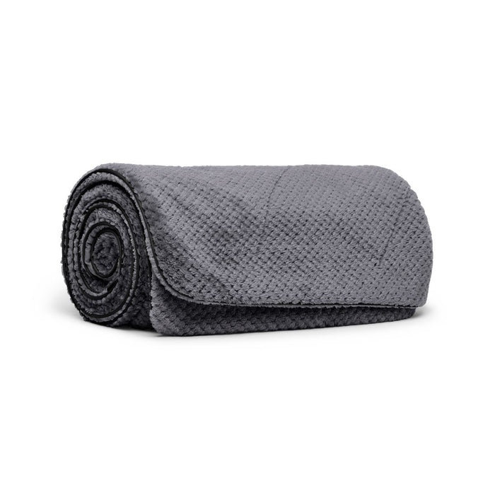 Rumpl Après Fleece Throw Blanket - Charcoal Grey Après Fleece Throw Blanket - Charcoal Grey | Rumpl Blankets For Everywhere Après Fleece