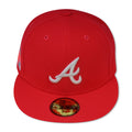 ATLANTA BRAVES (INFARED) "2000 ALLSTARGAME" NEW ERA 59FIFTY FITTED (SKY BLUE UNDER VISOR) (S)