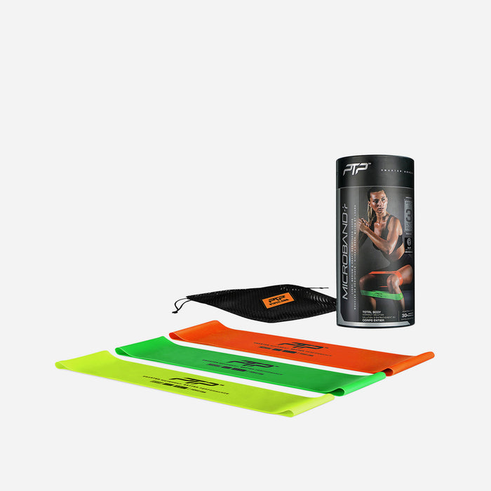 Bộ Băng Tập Đàn Hồi Ptp Microband+ 3 Pack - Nhiều Màu - Supersports Vietnam